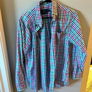 Vineyard Vines men’s small 100% cotton classic fit Tucker Shirt pastel 5-color